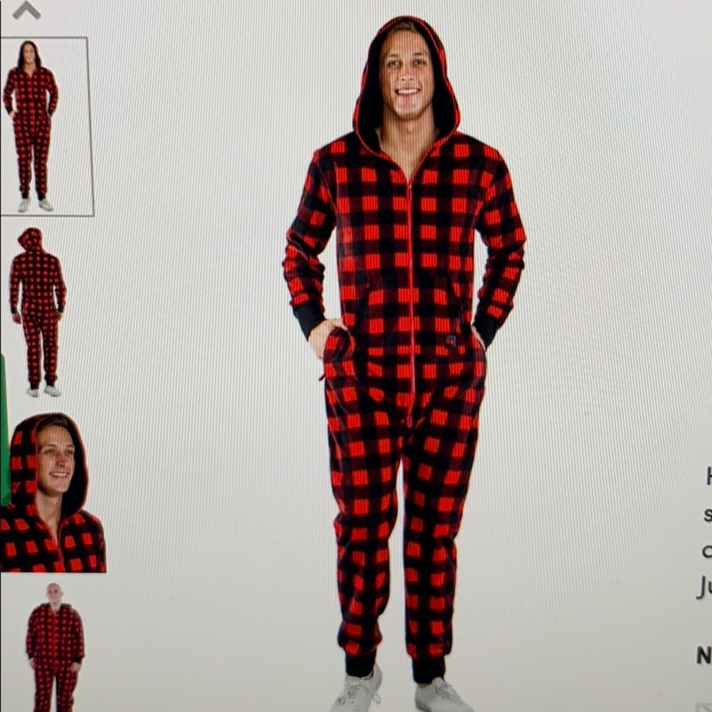 Tipsyelves Men’s Lumberjack Jumpsuit
